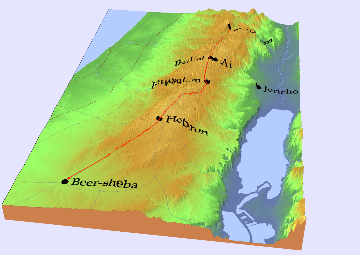Abraham in the Negev