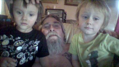 Bubba with his boys