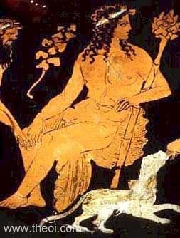 The Greek goddess Dionysius.