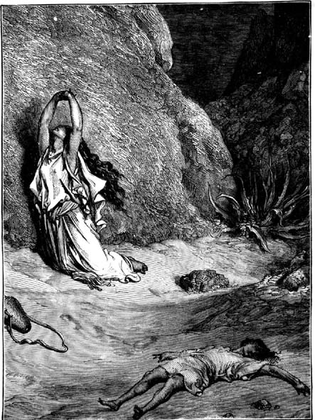 GustavDoreHagarPerishes
