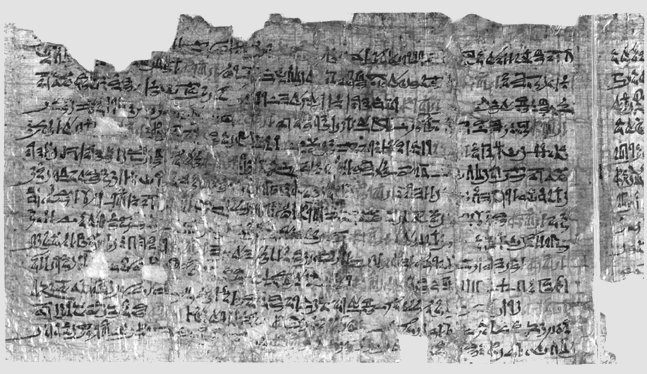 The Ipuwer Papyrus, which spoke of natural disasters in Egypt similar to those of the Ten Plagues in Exodus.