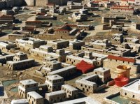 Houses in ancient Jerusalem.