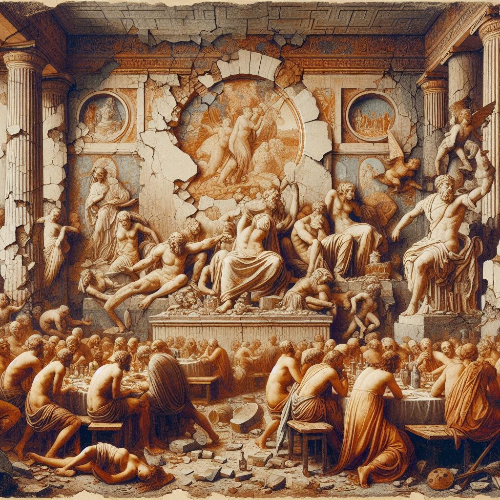Sodom and Gomorrah were exceedingly hedonistic.